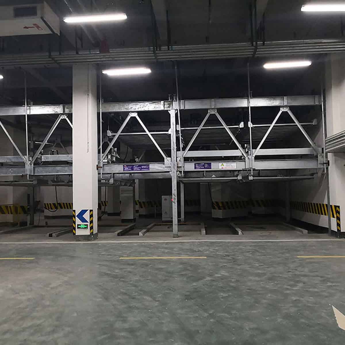 PSH3三層升降橫移類立體停車場設備